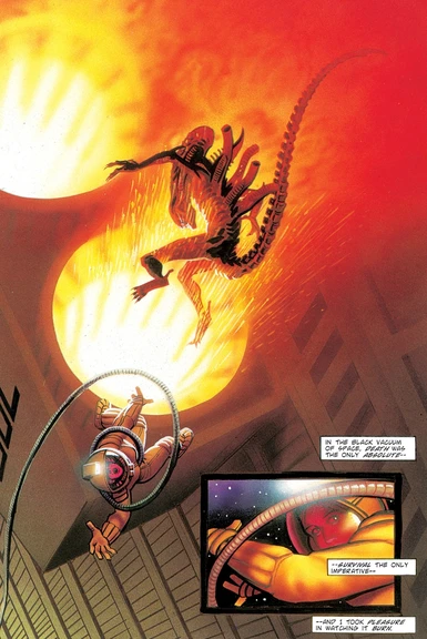 Cool space fighting!