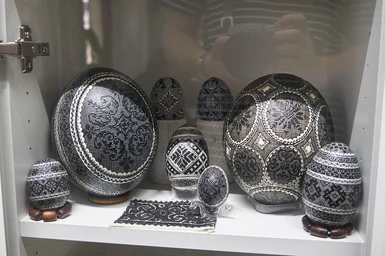 Decorated Easter eggs - Suceava, Romania