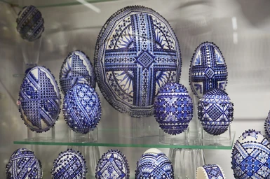 Decorated Easter eggs - Suceava, Romania