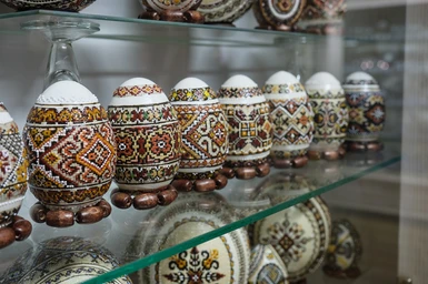 Decorated Easter eggs - Suceava, Romania