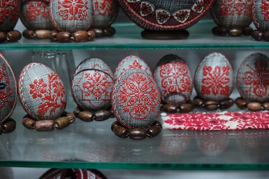 Decorated Easter eggs - Suceava, Romania