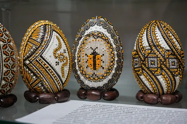Decorated Easter eggs - Suceava, Romania