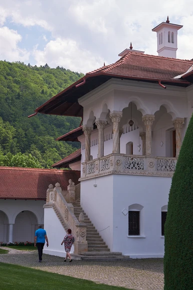 Great example of Romanian architectural style: The Brâncoveanu Style.