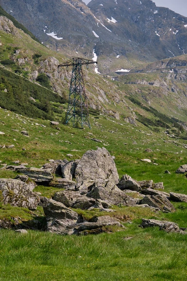 Landscape near the Transfăgărășan road.