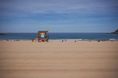 Zurriola beach