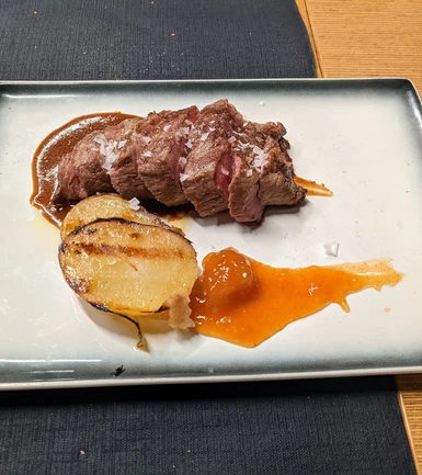 Good food in Bilbao.